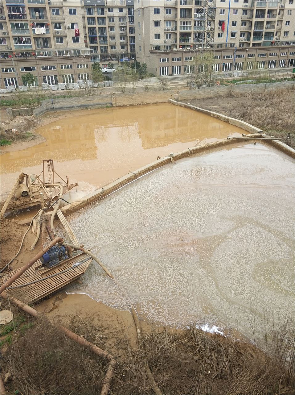 工布江达沉淀池淤泥清理-厂区废水池淤泥清淤